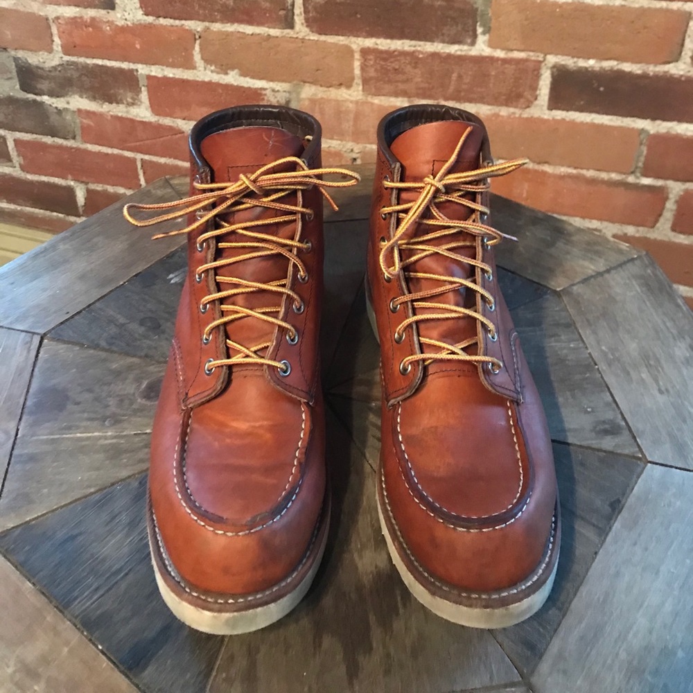 Brown Leather Red Wing Boots